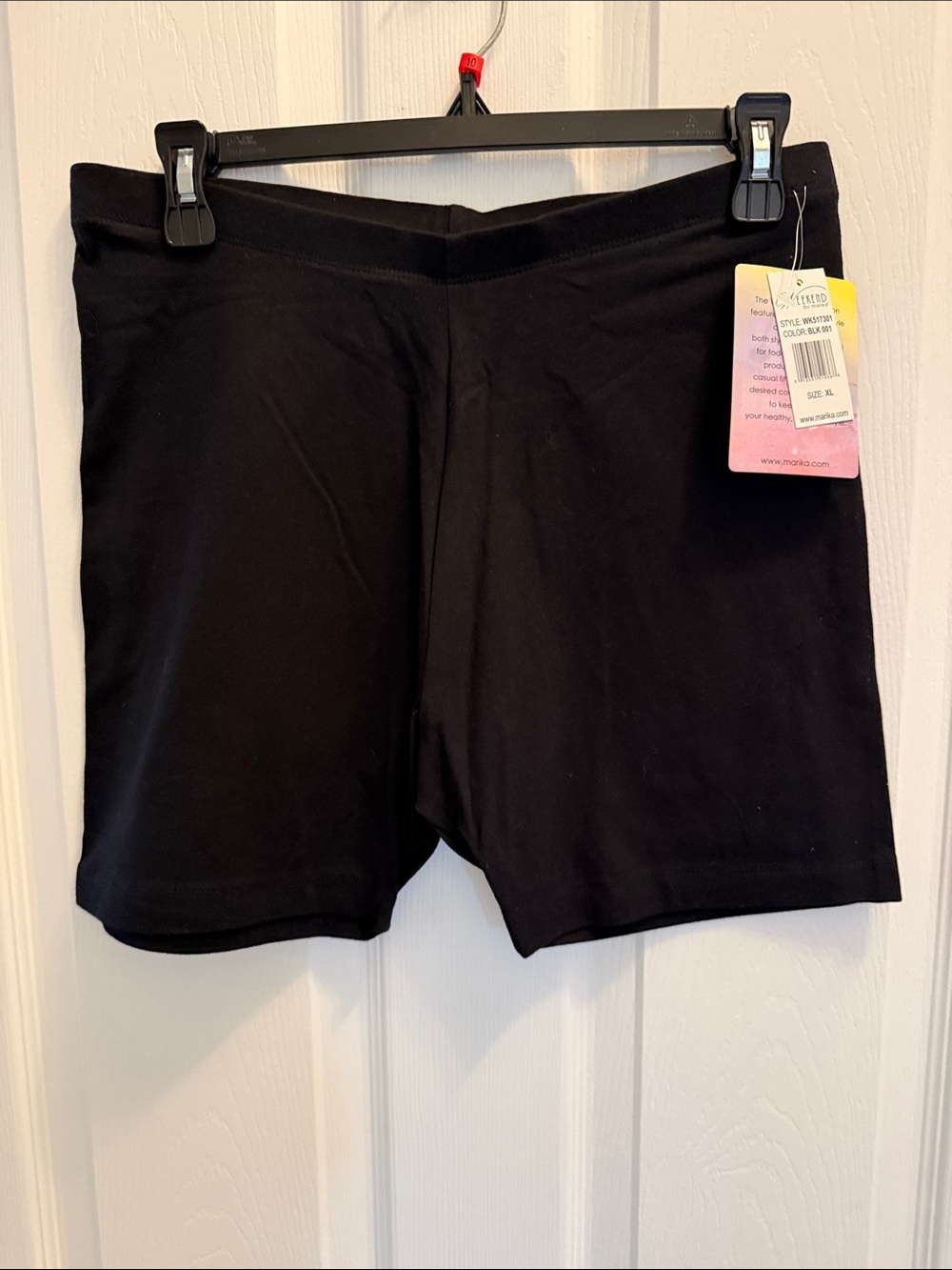 Weekend Black Women's Stretch Bike Shorts